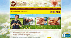 Desktop Screenshot of lifecarehealthservices.net